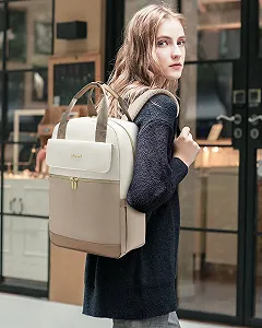 Рюкзак Lovevook 15.6 дюйма Beige synthetic.ua - Фото 1
