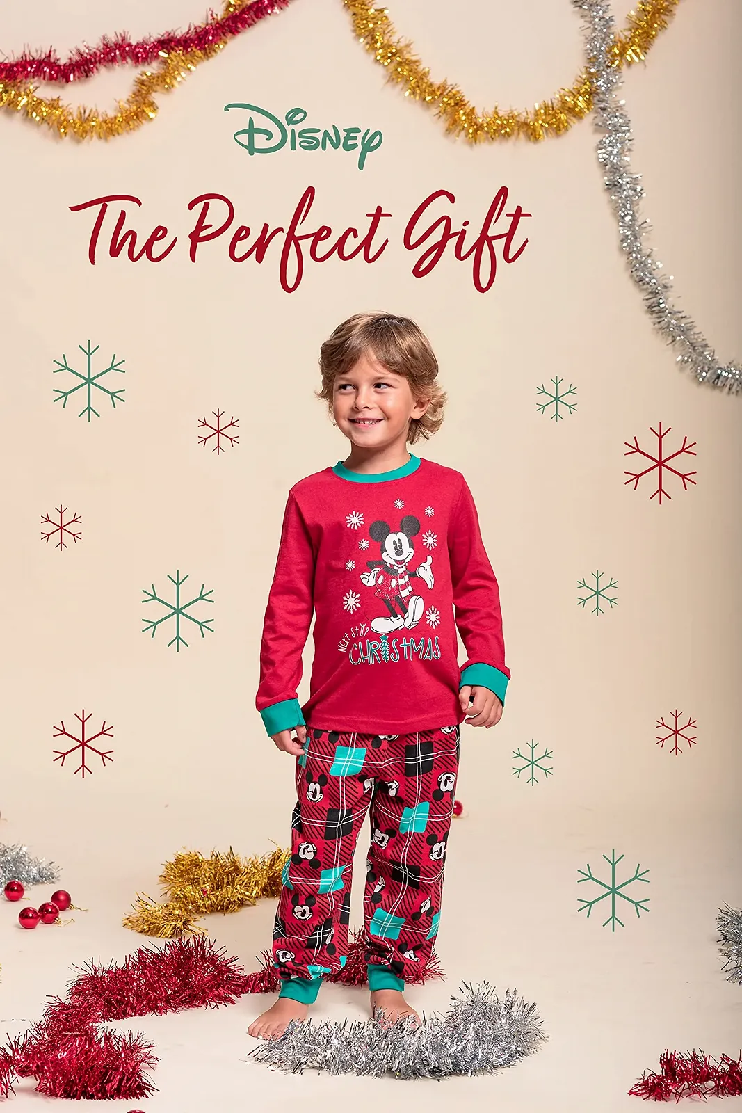 Піжама Disney Mickey Mouse and Minnie Mouse Різдвяна, фото №7 Піжама Disney Mickey Mouse and Minnie Mouse Різдвяна, фото №7