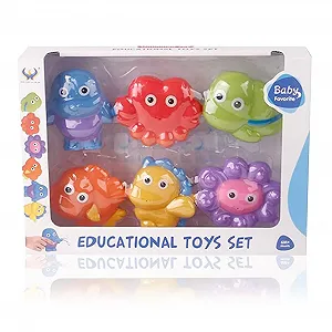 Игрушка-мячик текстурный 6 штук для детей - Фото 1