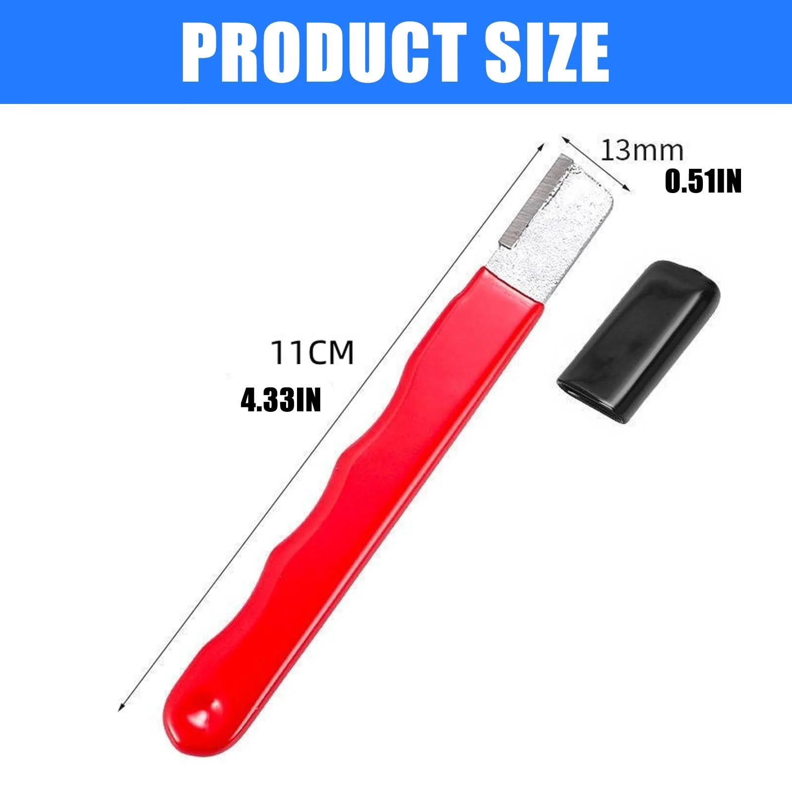 Точилка для садових інструментів та ножів ручна ергономічна 2 шт., фото №6