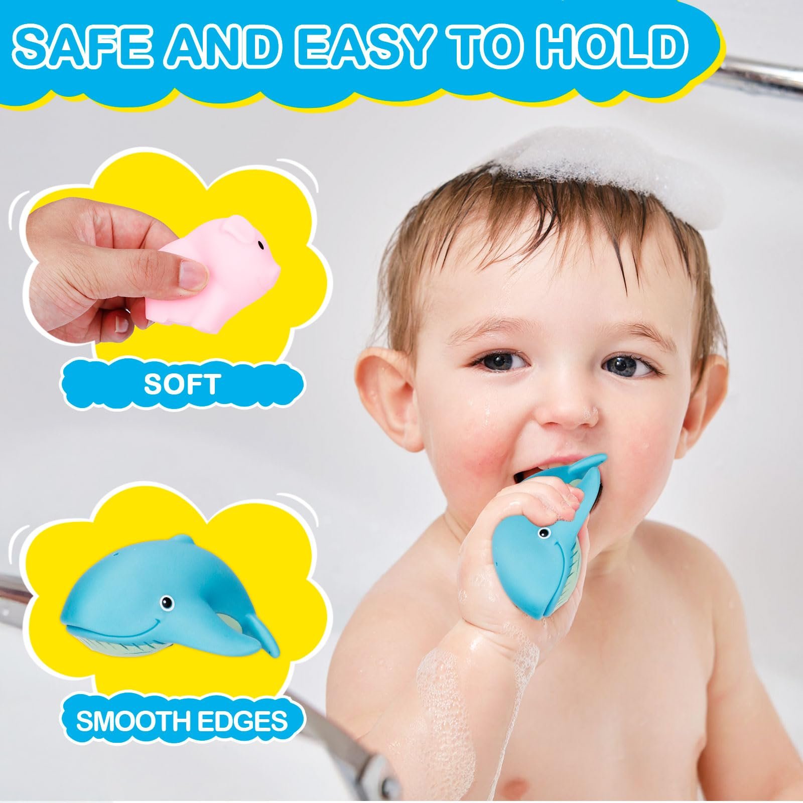 Игрушка для ванны с рыбацкой сеткой, фото №3