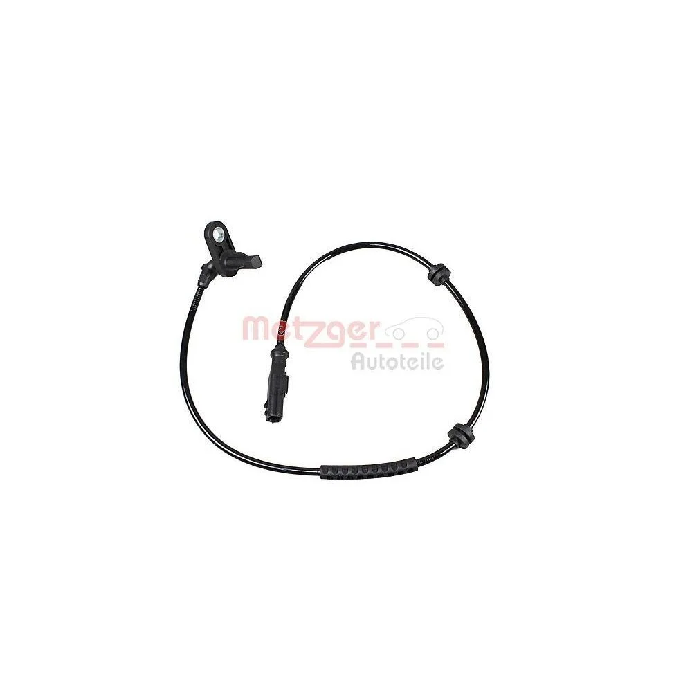 Датчик частоти обертання колеса METZGER 09001139 для RENAULT, задня вісь, правий, фото №1