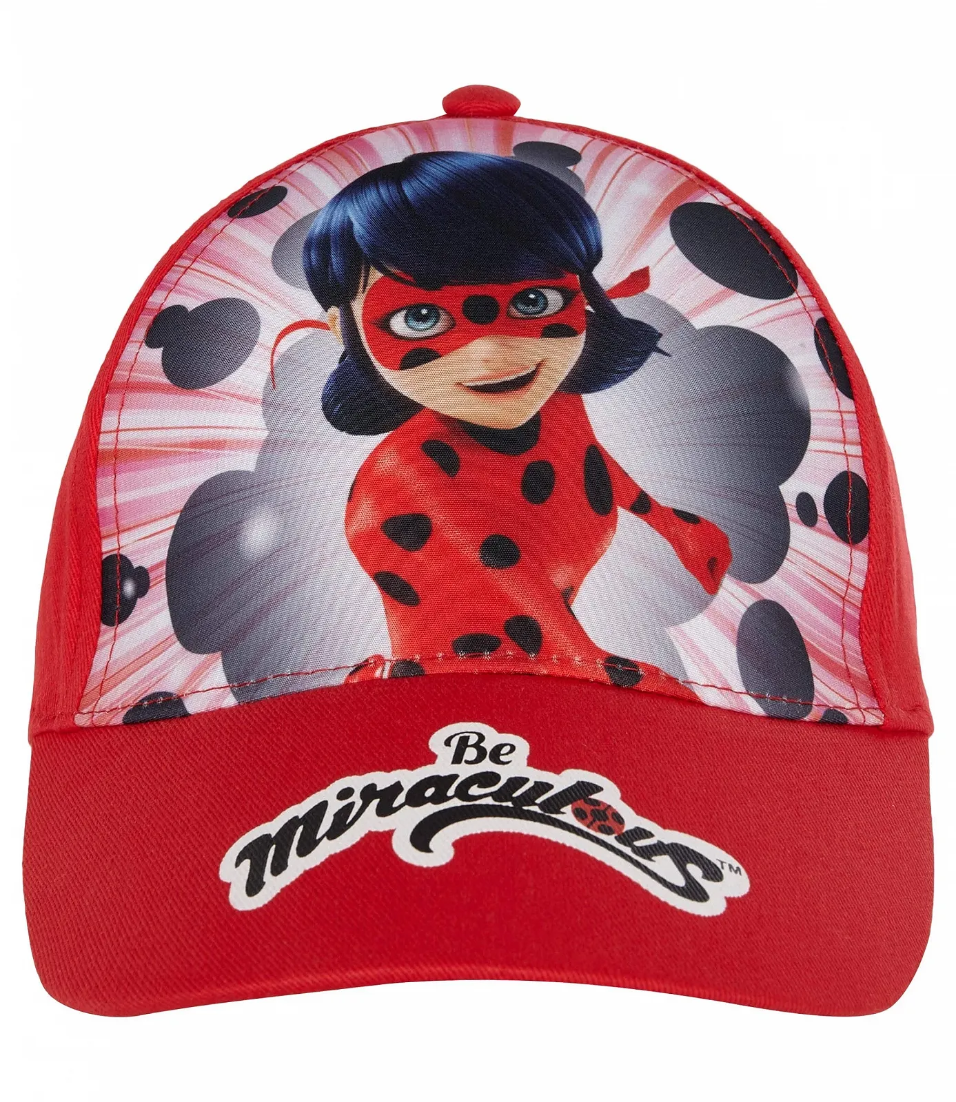 Кепка Miraculous для девочек с фотопринтом и застежкой на липучке, фото №3