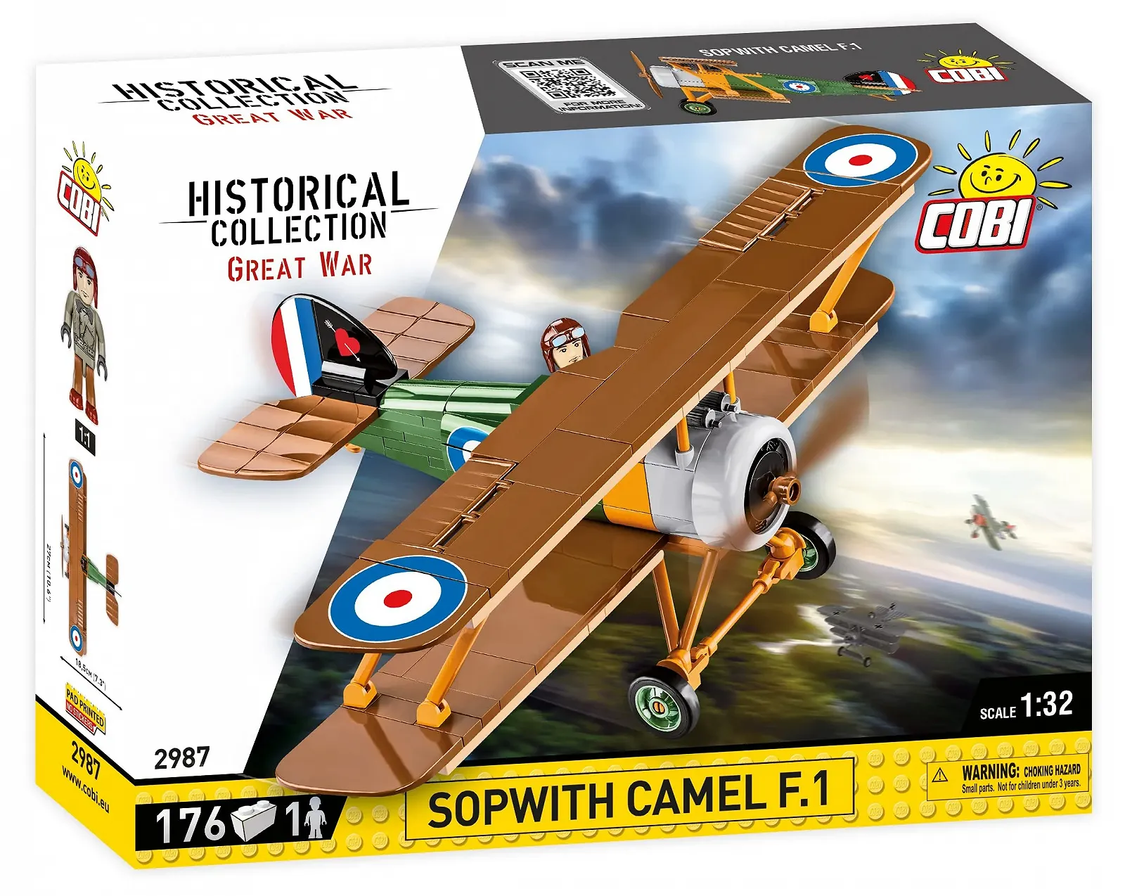 Конструктор COBI Sopwith Camel F.1, фото №2