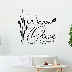 Наклейка на стіну GRAZDesign Bathroom Spa Oasis 33 x 30 см Коричнева - Фото 1