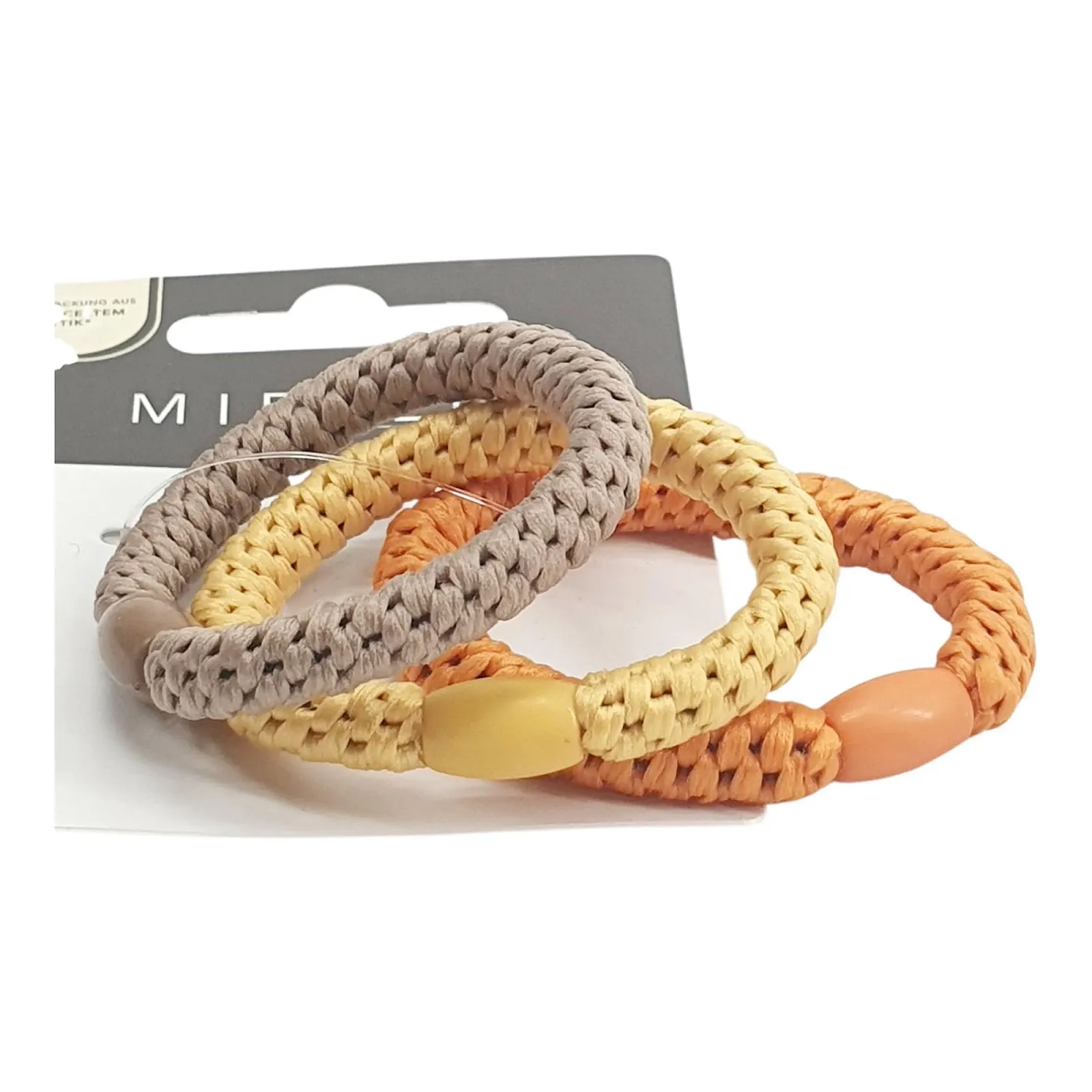 Обруч Mibella Комплект з 3 штук, плетений дизайн, фото №1 Обруч Mibella Комплект з 3 штук, плетений дизайн, фото №1