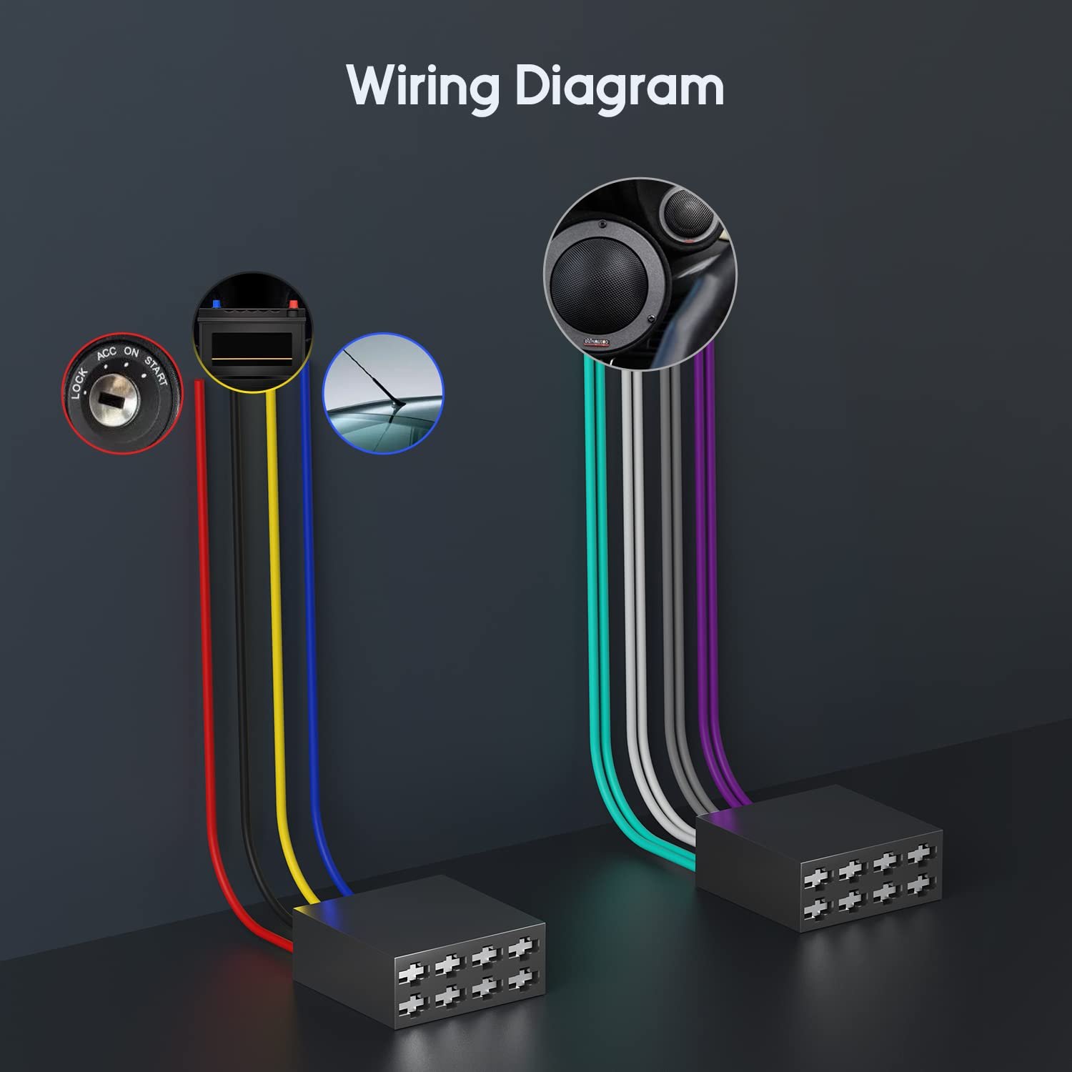 Автомагнітола Bluetooth 5.0 Avylet 1 DIN з 2 USB/AUX/картою пам'яті/MP3-плеєром 7 кольорів, фото №8