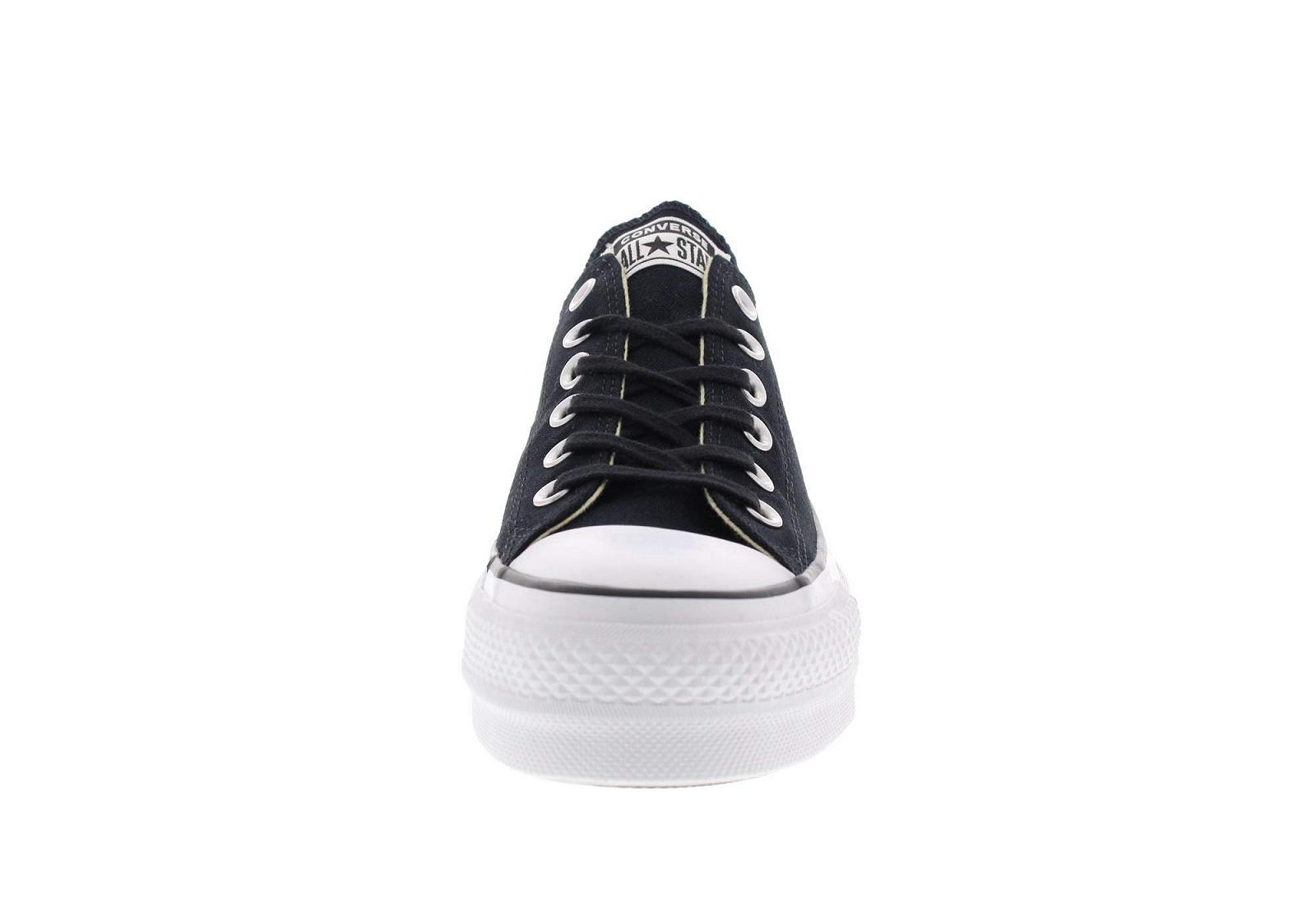 Кеды Converse Chuck Taylor All Star Lift OX Chucks 561681C Черно-белый, фото №3