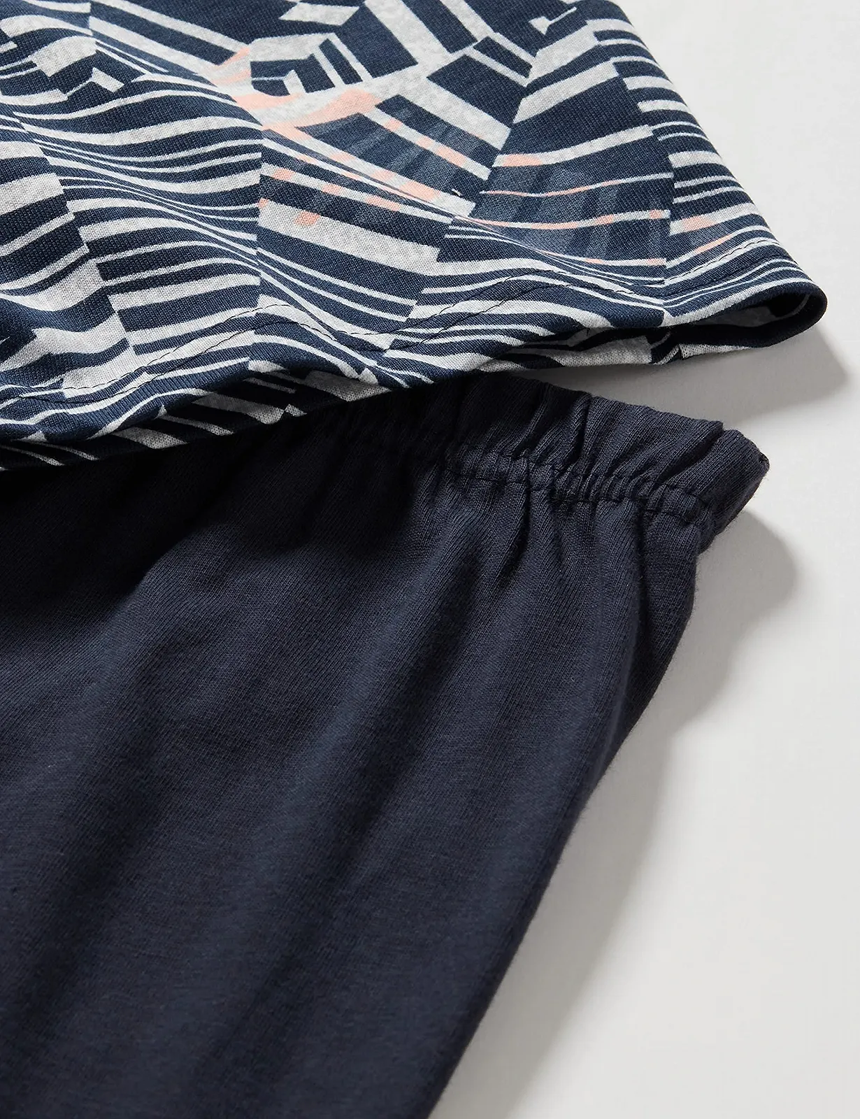 Комплект піжами Sanetta для хлопчиків, шорти, сірий, фото №3 Комплект піжами Sanetta для хлопчиків, шорти, сірий, фото №3