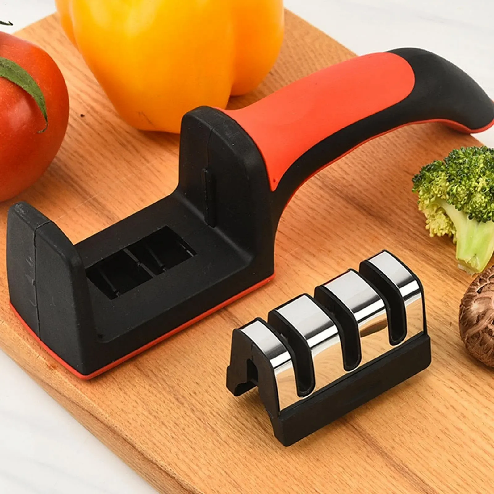 Ручная точилка для ножей Многофункциональная 4-ступенчатая Precision, фото №6