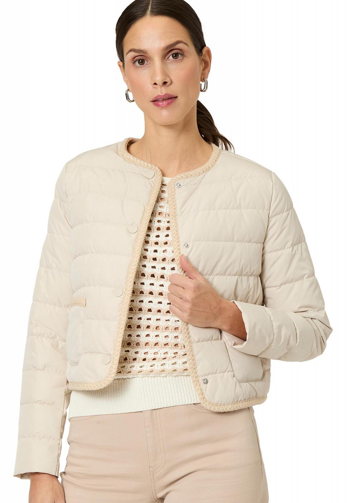 Куртка стёганая zero Женская с планкой на пуговицах, фото №3