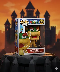 Фігурка Боузер Bowser Супер Маріо Super Mario Pop Поп дитяча іграшка 10 см №64 - Фото 1