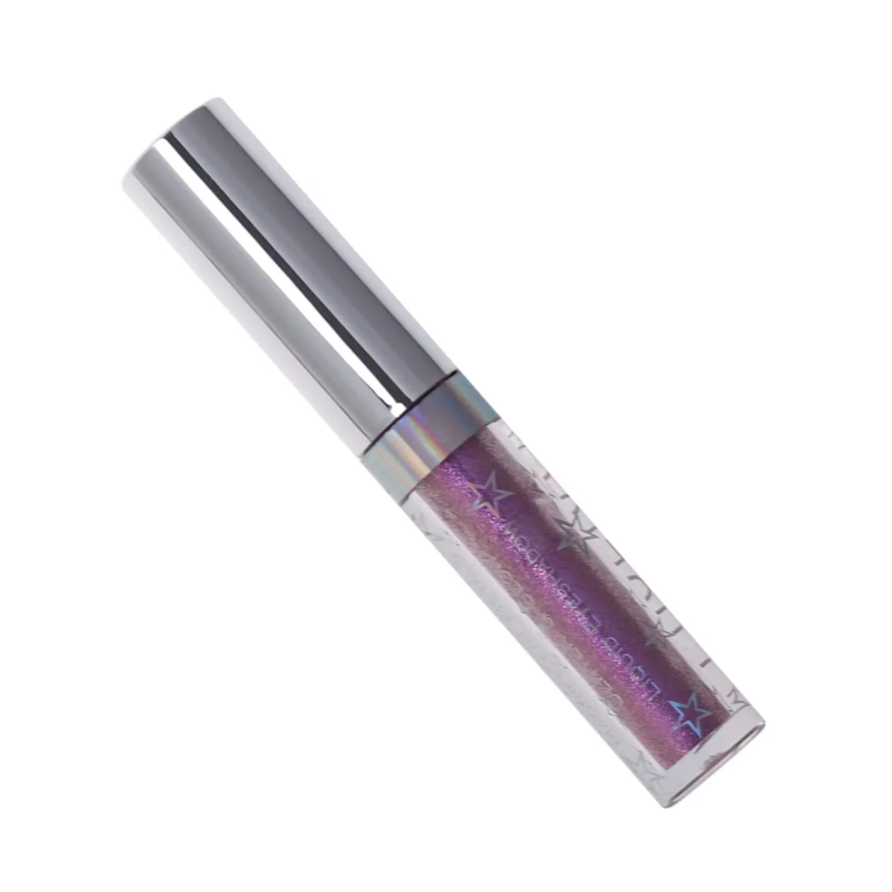 Жидкая Подводка для глаз FRCOLOR Блестки Фиолетовая, фото №3