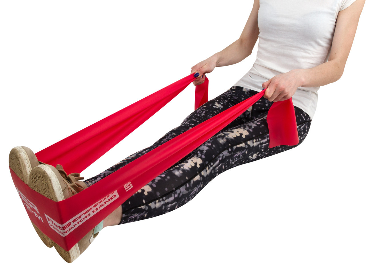 Стрічка-еспандер для спорту та реабілітації Power System PS-4122 Flat Stretch Band Level 2 Red (15-25кг.), фото №5 Стрічка-еспандер для спорту та реабілітації Power System PS-4122 Flat Stretch Band Level 2 Red (15-25кг.), фото №5