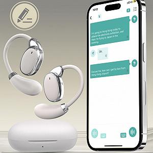 Бездротові стерео навушники для перекладу AI synthetic.ua - Фото 1