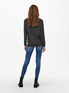 Пуловер ONLYOUNGER L/S PULLOVER KNT 15238340-Dark Grey Melange ONLY Темно-сірий XS synthetic.ua - Фото 1