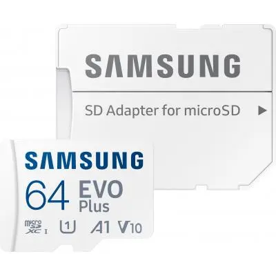 Карта памяти Samsung 64GB microSDXC class 10 EVO PLUS UHS-I (MB-MC64KA/RU), фото №4