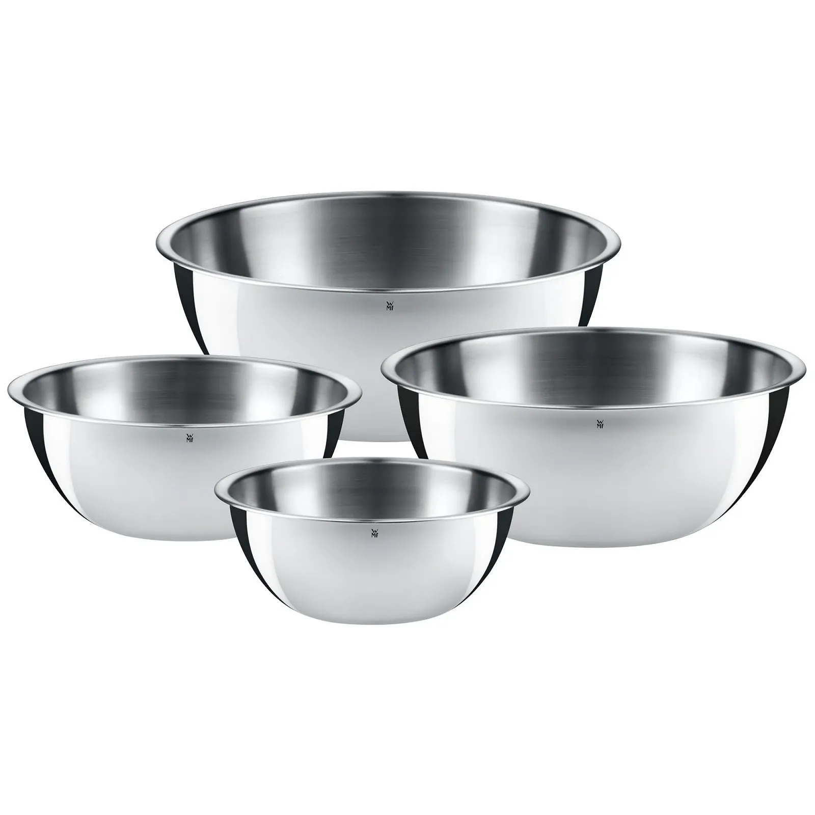 Набор мисок WMF Gourmet 4 шт. Нержавеющая сталь Cromargan, фото №1 Набор мисок WMF Gourmet 4 шт. Нержавеющая сталь Cromargan, фото №1