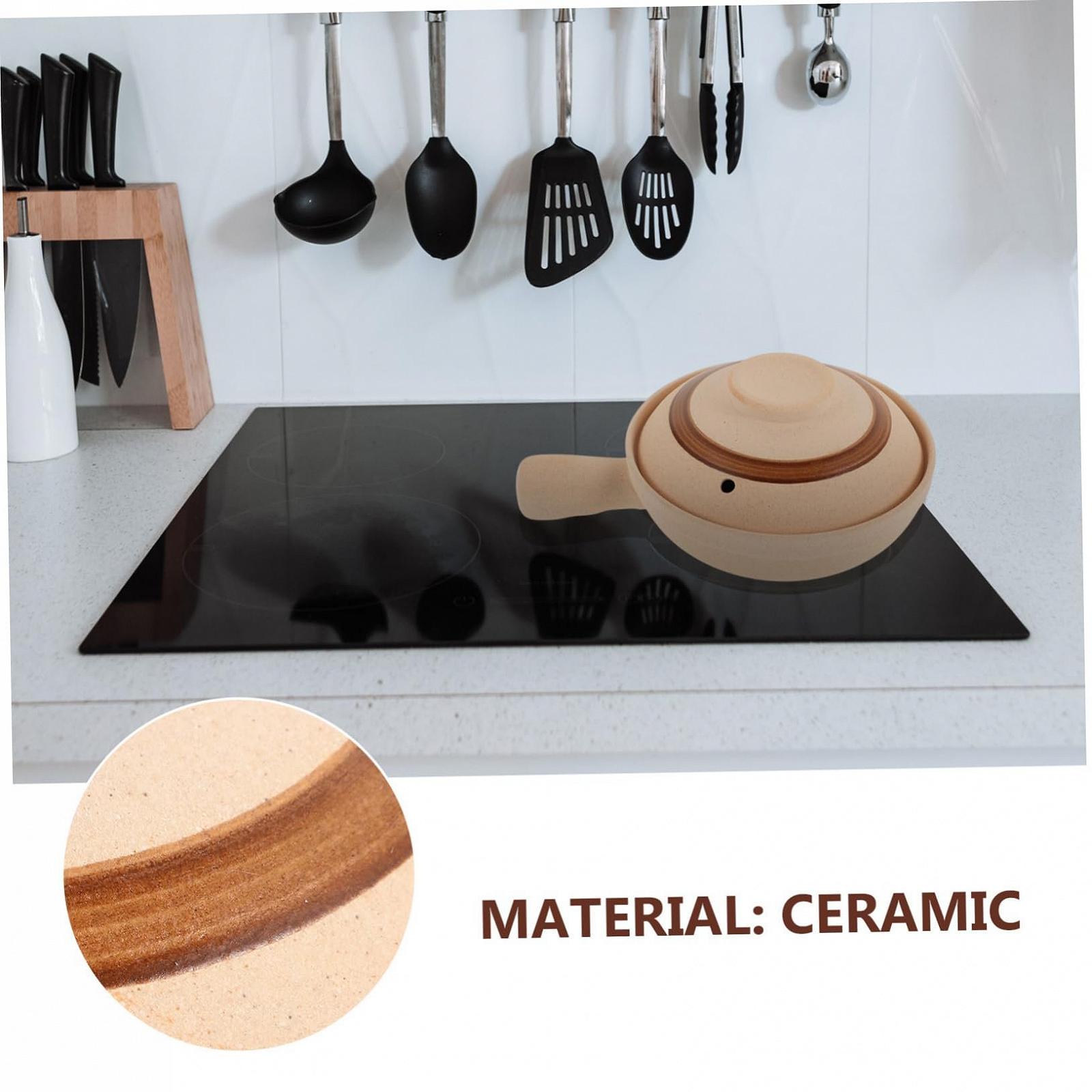 Кастрюля для супа Luxshiny с крышкой керамическая, фото №6