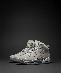 Кросівки Nike Air Jordan Retro 6 Gray - Фото 1