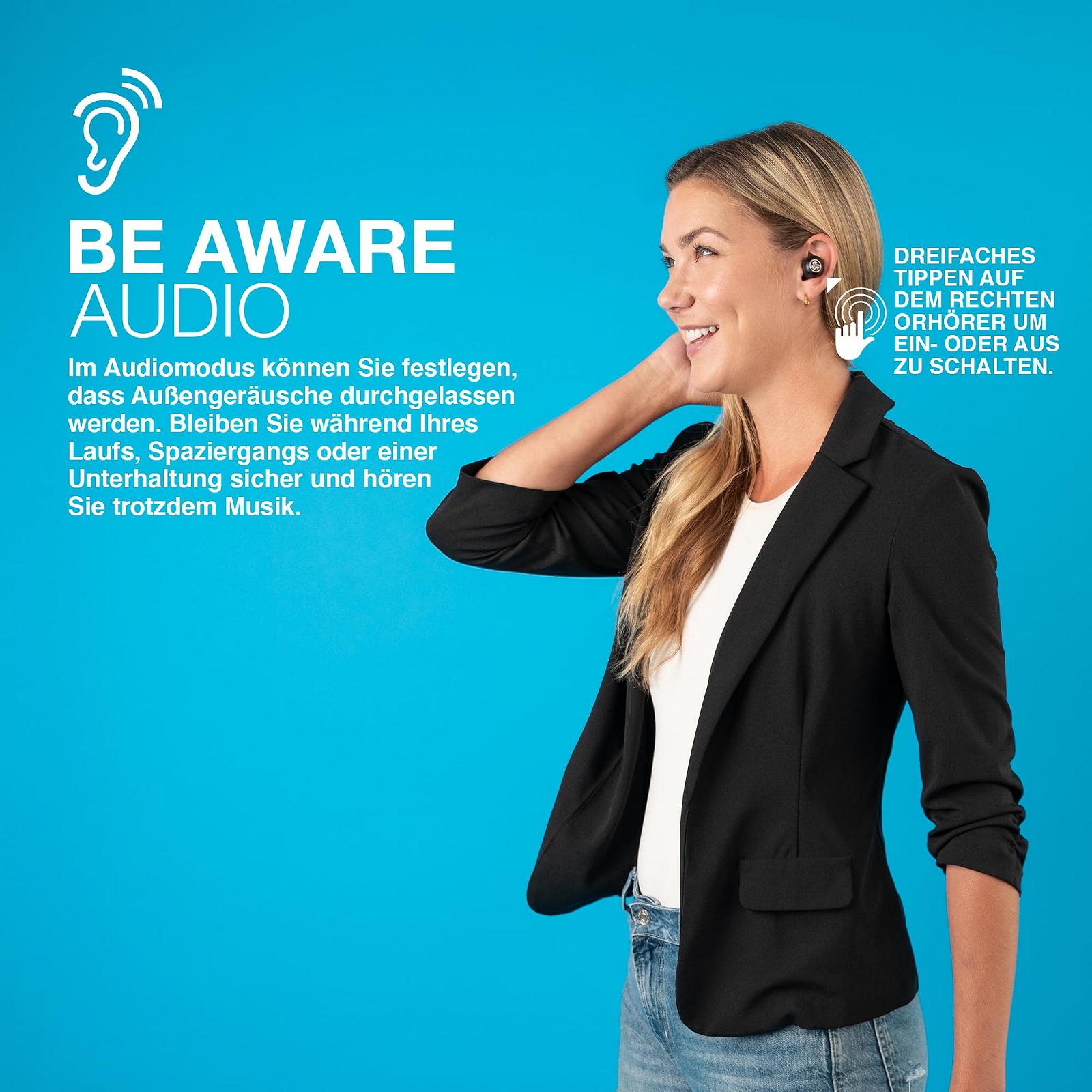 Наушники JLab JBuds Air Pro Вкладыши Беспроводные Bluetooth с встроенным трекером Tile, фото №6