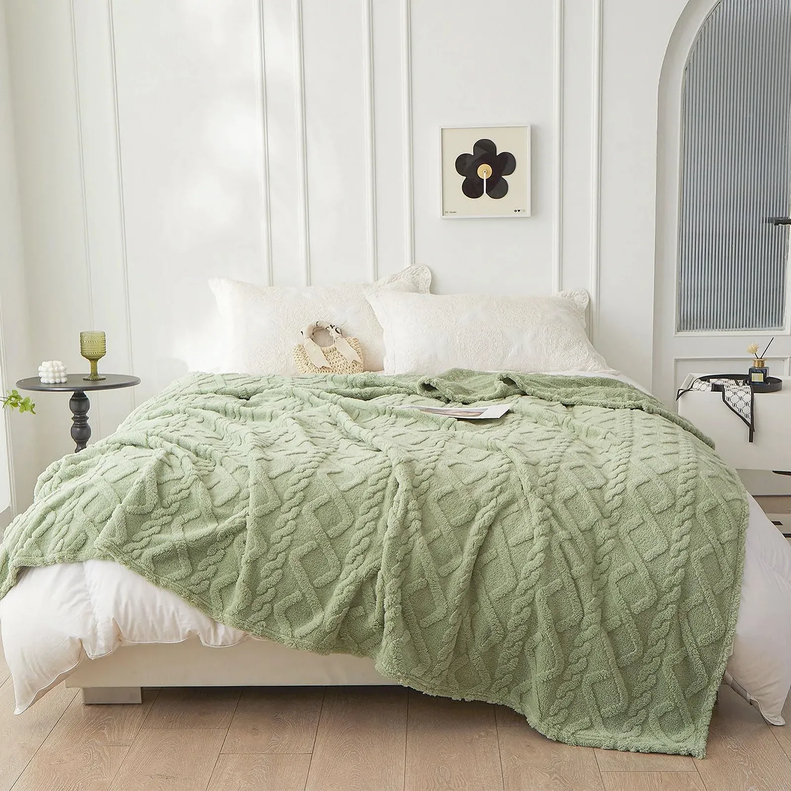 Покривало KEAYOO М'який плед, диванне покривало з надзвичайно м'якої мікрофібри, фото №3 Покривало KEAYOO М'який плед, диванне покривало з надзвичайно м'якої мікрофібри, фото №3