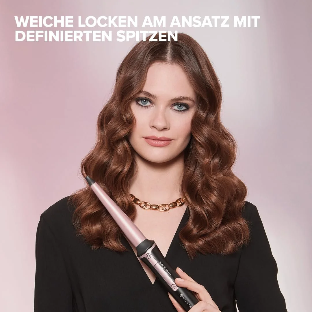 Плойка Bellissima Iconic Curls коническая керамическая 13/25 мм 150°C/210°C, фото №2 Плойка Bellissima Iconic Curls коническая керамическая 13/25 мм 150°C/210°C, фото №2