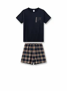 Пижама Sanetta для мальчиков Синяя - Фото 1