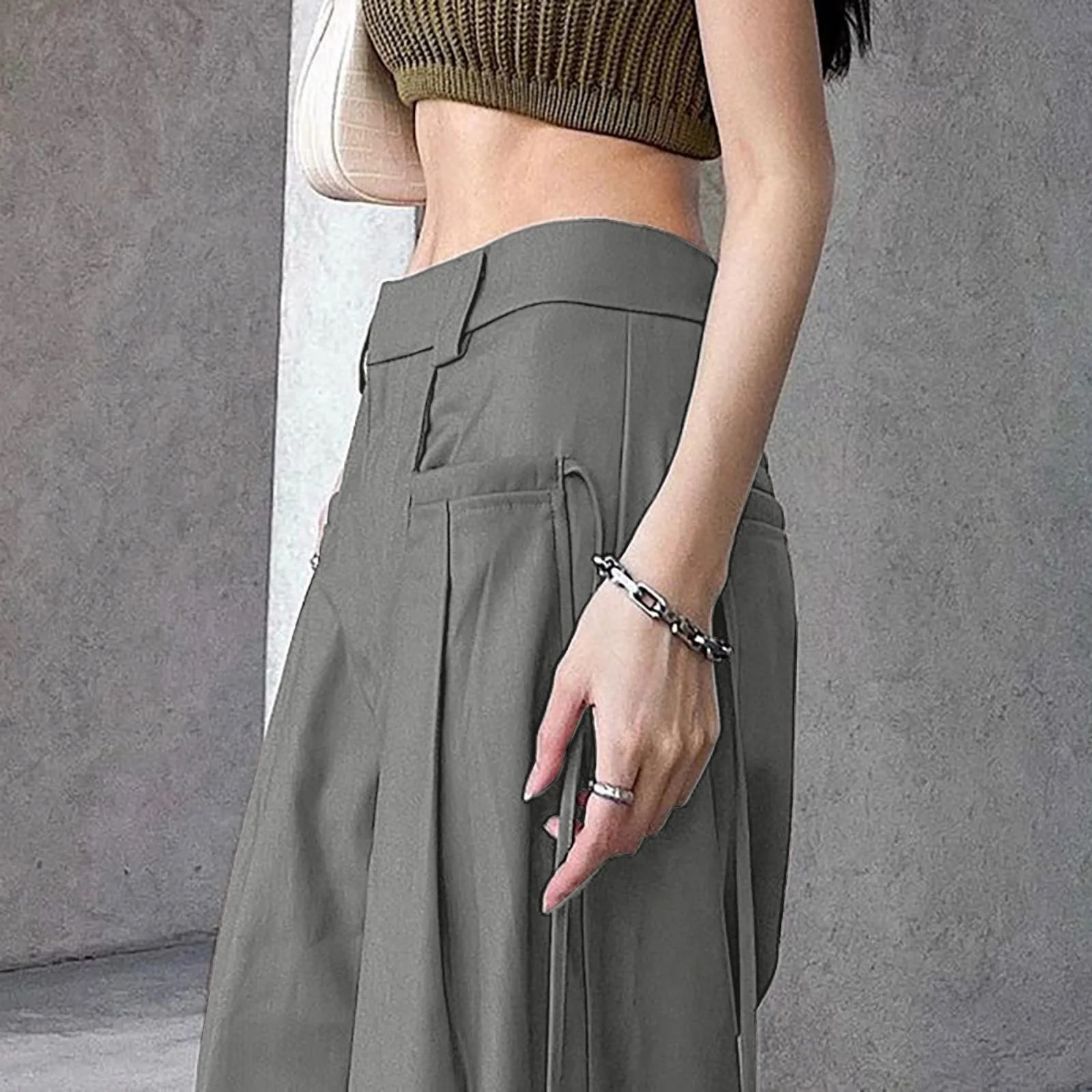 Штаны Briskorry Готическая одежда Женские Штаны с завязками Тай-дай Steampunk Узкие, с высокой талией, Винтажные Брюки, Байкерские Средневековые Панк Большие Размеры, Трубчатые Брюки, Повседневные Брюки, фото №6 Штаны Briskorry Готическая одежда Женские Штаны с завязками Тай-дай Steampunk Узкие, с высокой талией, Винтажные Брюки, Байкерские Средневековые Панк Большие Размеры, Трубчатые Брюки, Повседневные Брюки, фото №6