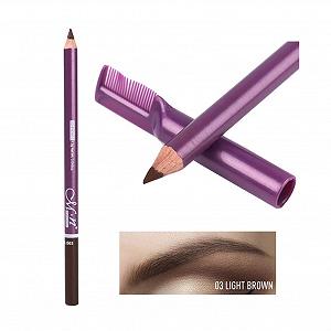 Олівець для брів Makeup 3 кольори Black synthetic.ua - Фото 1
