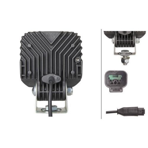 Робоча фара HELLA 1GA 996 284-091 для HÜFFERMANN, фото №2