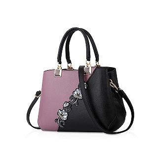 Сумка Nicole & Doris 2020, женская, тоут, сумки на плечо, фиолетовый, размер: L - Фото 1