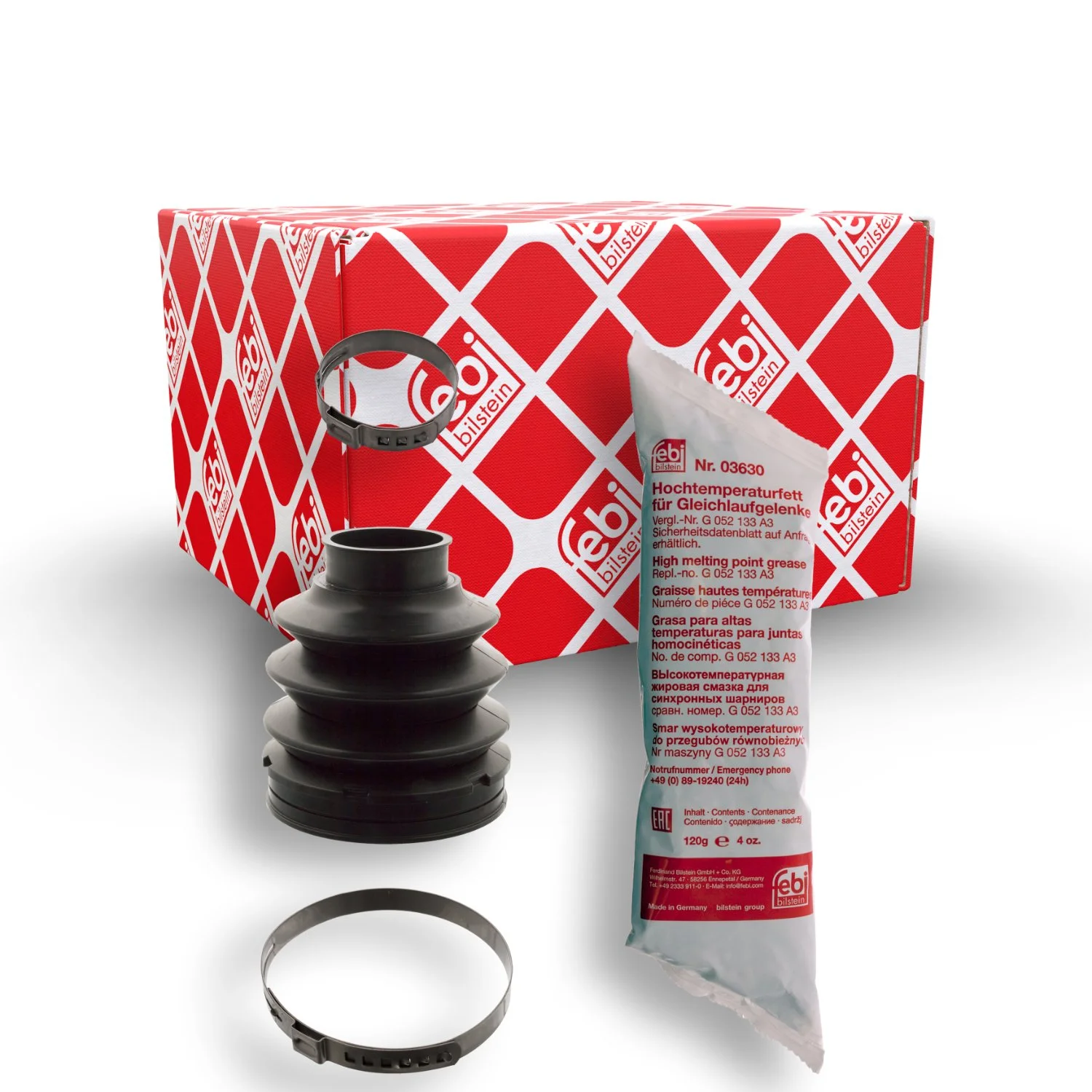 Комплект пыльника приводного вала FEBI BILSTEIN 101672 со стороны колеса для MERCEDES-BENZ, фото №1 Комплект пыльника приводного вала FEBI BILSTEIN 101672 со стороны колеса для MERCEDES-BENZ, фото №1