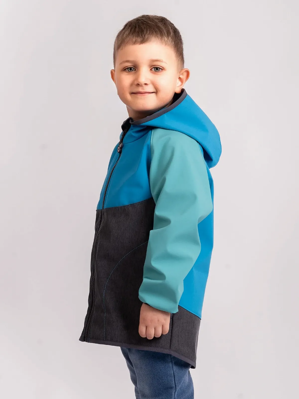 Софтшелл куртка Unuo Базова Дитяча Різнокольорова, фото №3