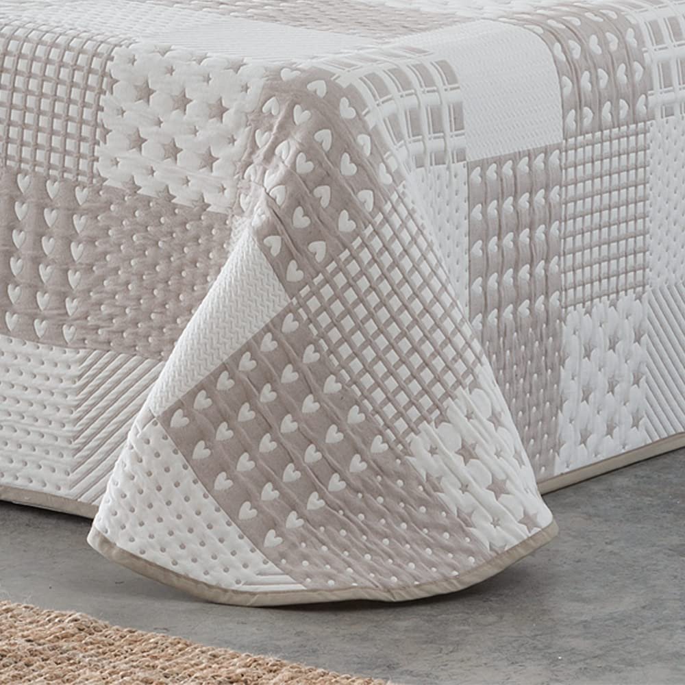 Покривало VIALMAN Бежевий 90см ліжко 180см x 270см, фото №4