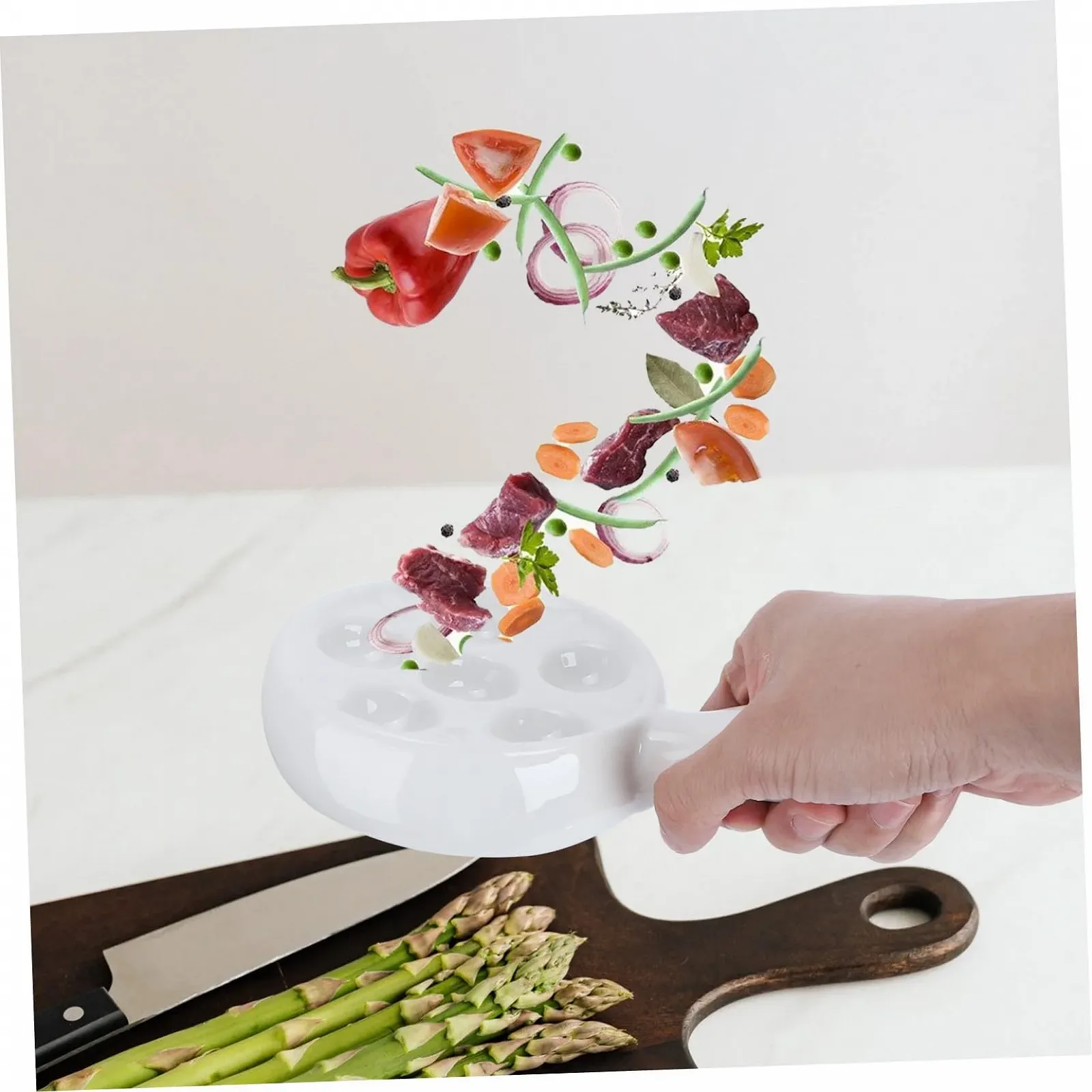 Форма для запікання VICASKY для равликів керамічна термостійка Білий, фото №9 Форма для запікання VICASKY для равликів керамічна термостійка Білий, фото №9