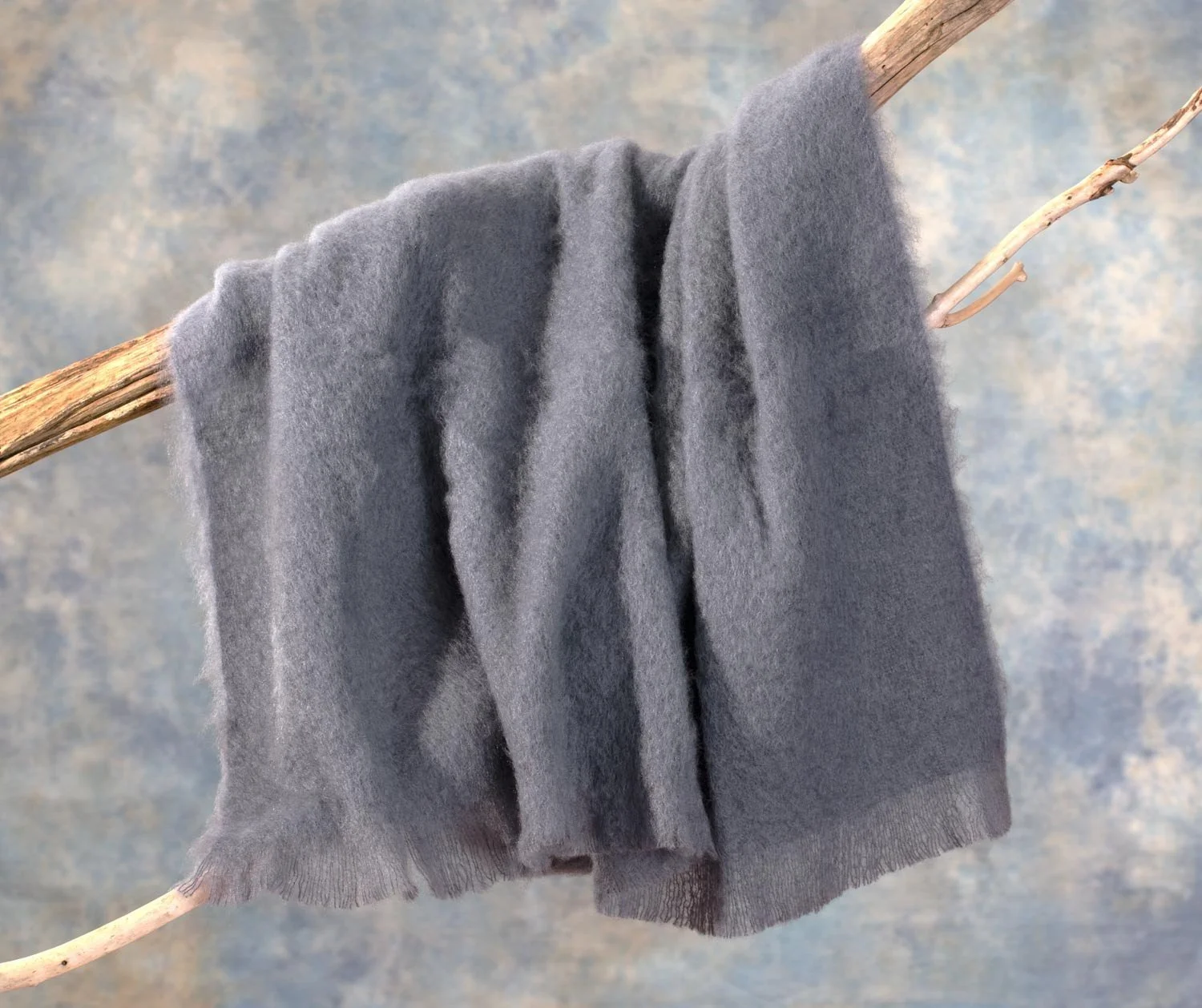 Плед Wohnen & Accessoires GmbH & Co. KG Luxury Мохер Серо-голубой, 130 x 180 см, фото №1 Плед Wohnen & Accessoires GmbH & Co. KG Luxury Мохер Серо-голубой, 130 x 180 см, фото №1