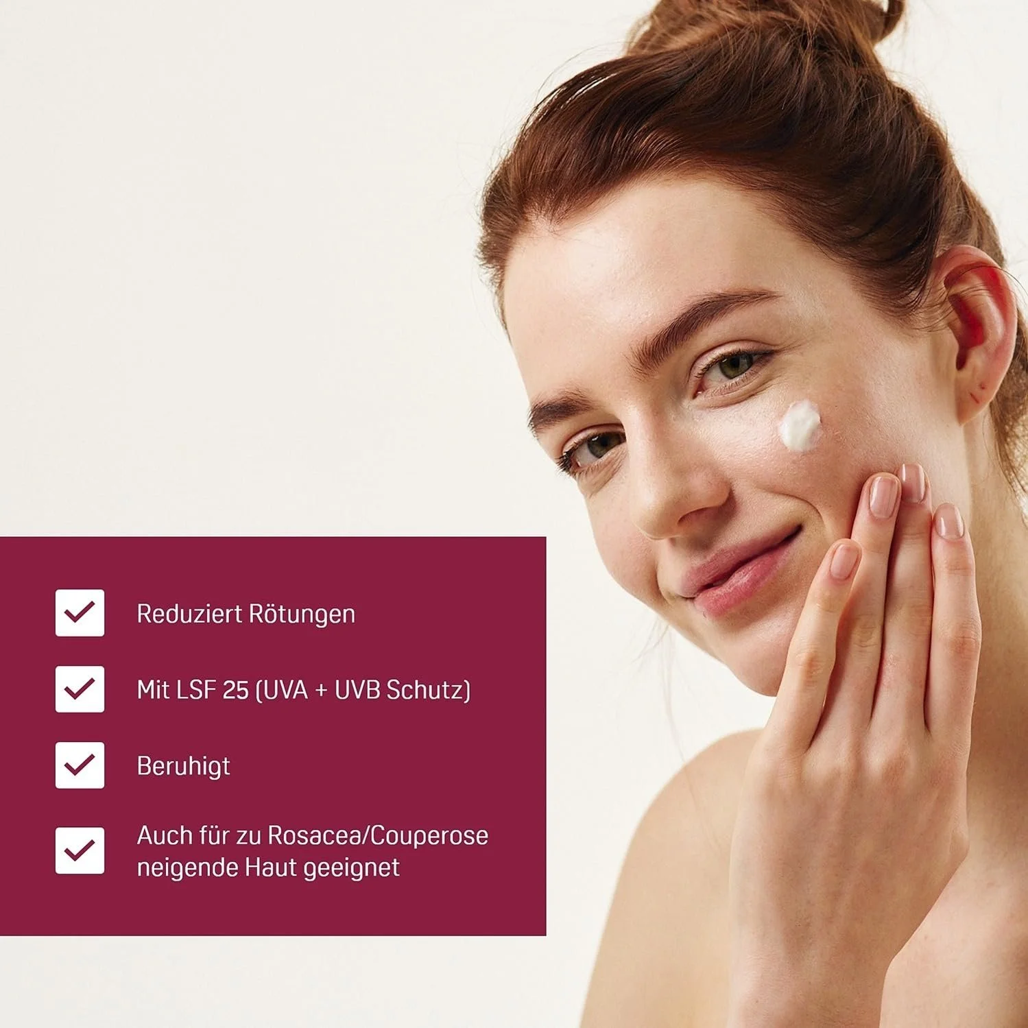 Денний крем для обличчя PHYSIOGEL Calming Relief Anti-Redness SPF 25 40 мл, фото №3