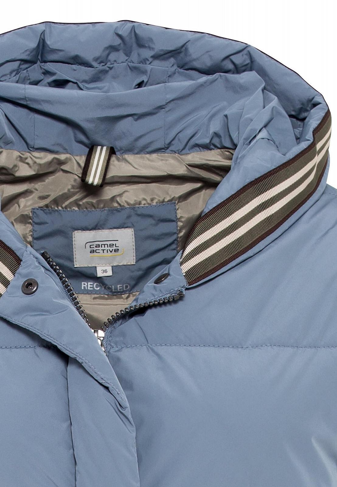 Пуховик camel active з переробленого поліестеру, довгий, жіночий, фото №9