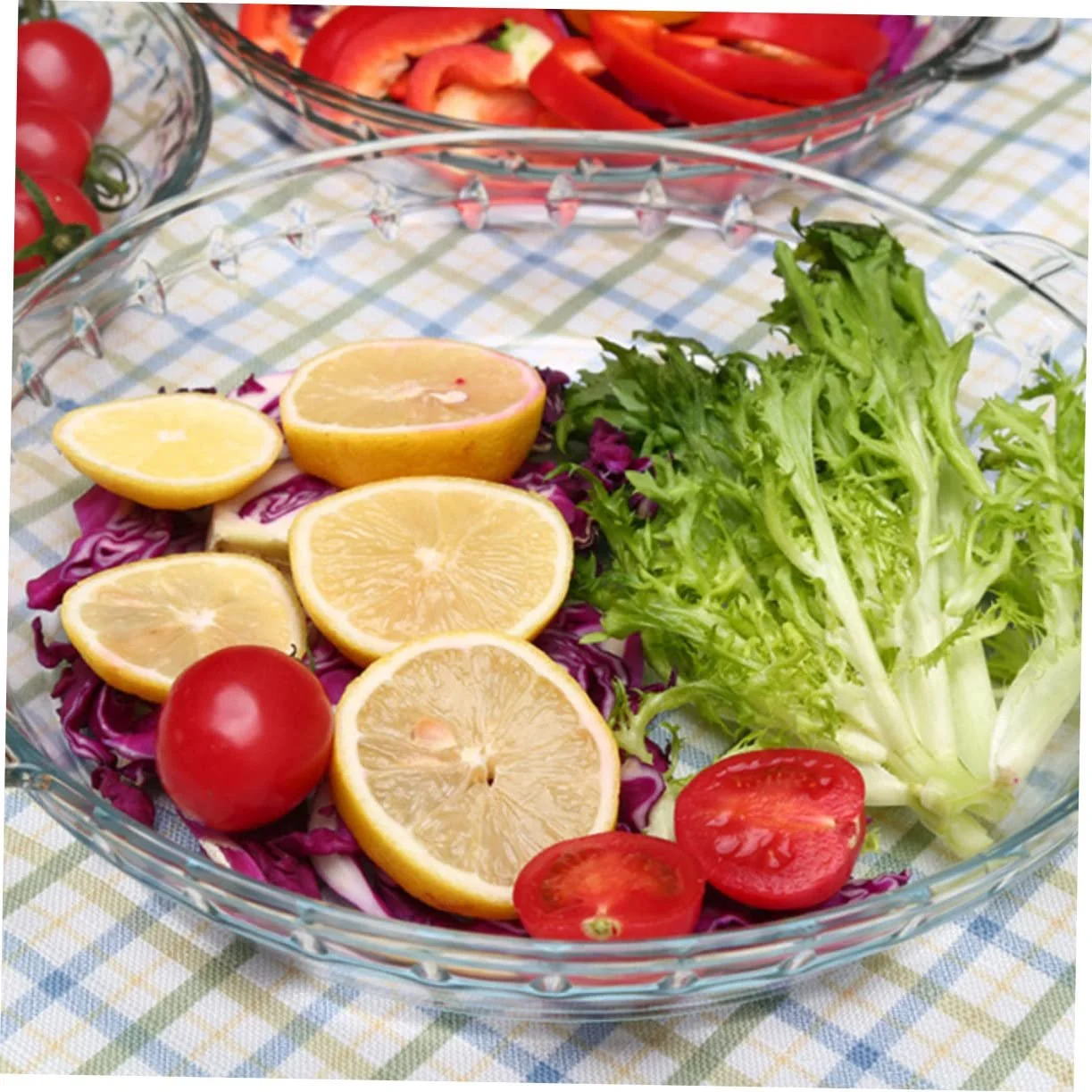 Форма для запекания термостойкая стеклянная для духовки и микроволновой печи прозрачная, фото №6