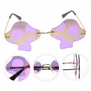 Сонцезахисні окуляри LIFKOME У формі гриба Різні кольори synthetic.ua - Фото 1