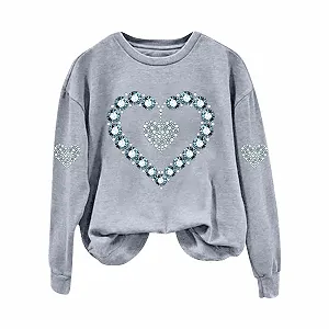 Женский свитшот Generisch с буквенным принтом, женский элегантный высококачественный пуловер с длинными рукавами, мягкий свитшот на Хэллоуин - Фото 1