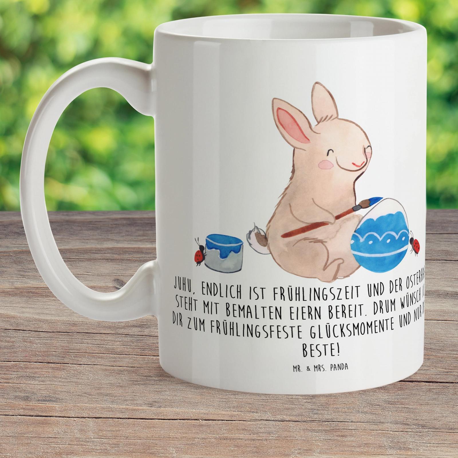Детская кружка Mr. & Mrs. Panda Заяц Божья коровка - Весна, Пасха, фото №2