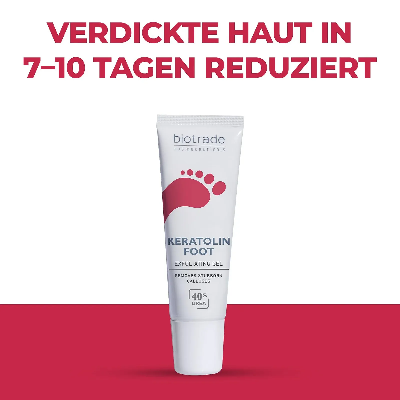 Гель для ног Biotrade Keratolin 40% мочевины против потовщения кожи и ногтей, 15 ml, фото №2