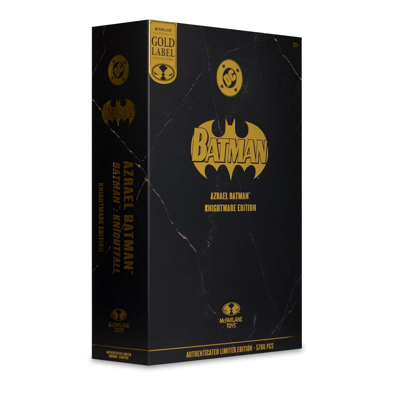 Екшн-фігурка McFarlane DC Multiverse Азраїл (Броня Бетмена) (Knightmare) (Gold Label) 18 см, фото №13