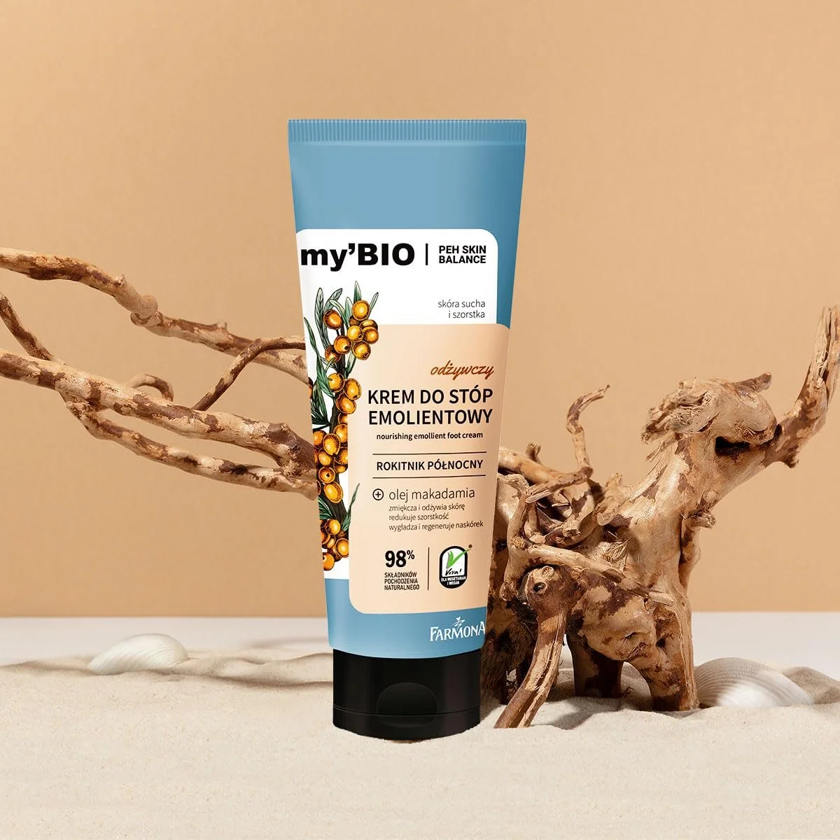 Крем для ног FARMONA my'BIO Питательный и смягчающий 100 мл, фото №2