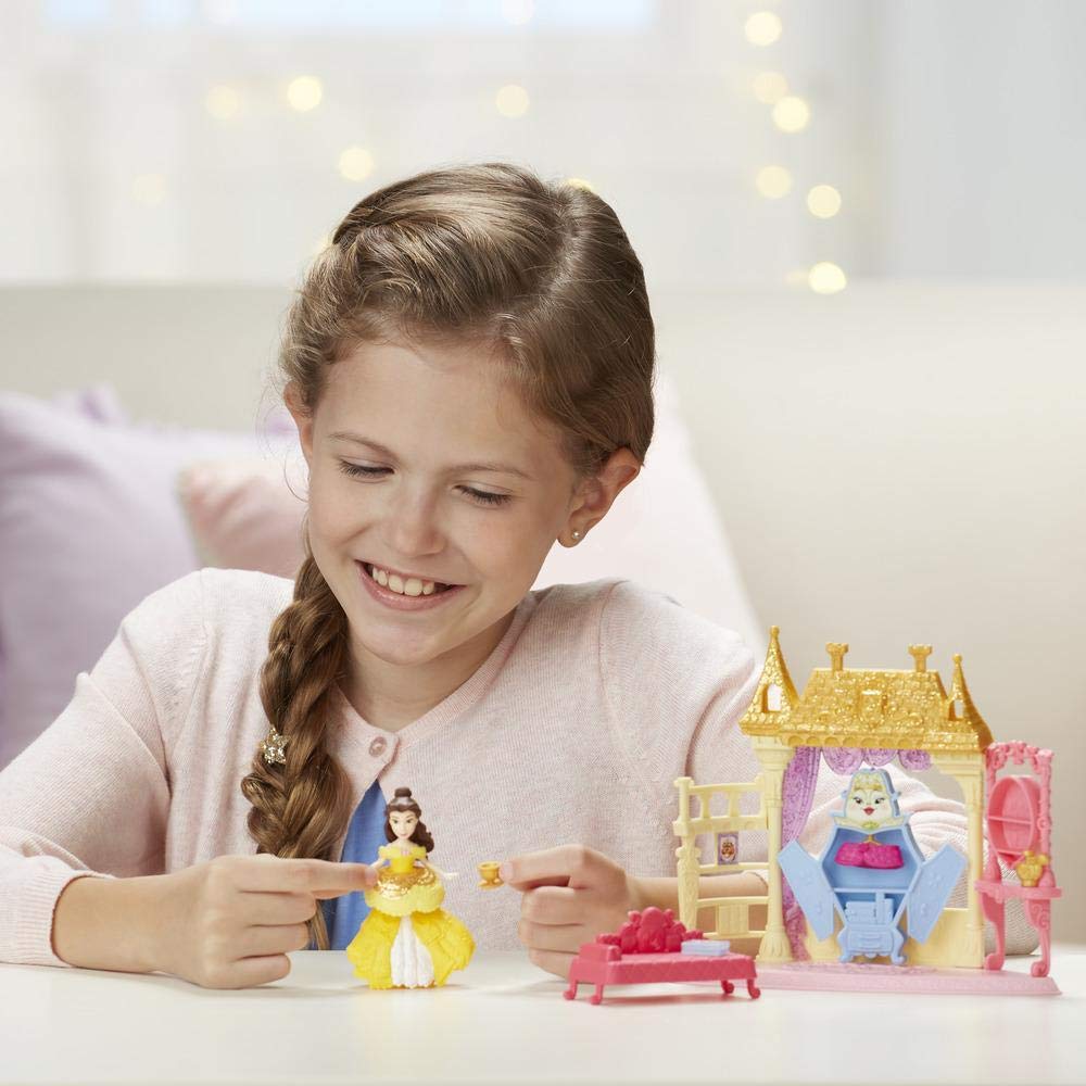 Ігровий набір Hasbro Disney Princess Royal Chambers і лялька Belle, фото №5 Ігровий набір Hasbro Disney Princess Royal Chambers і лялька Belle, фото №5