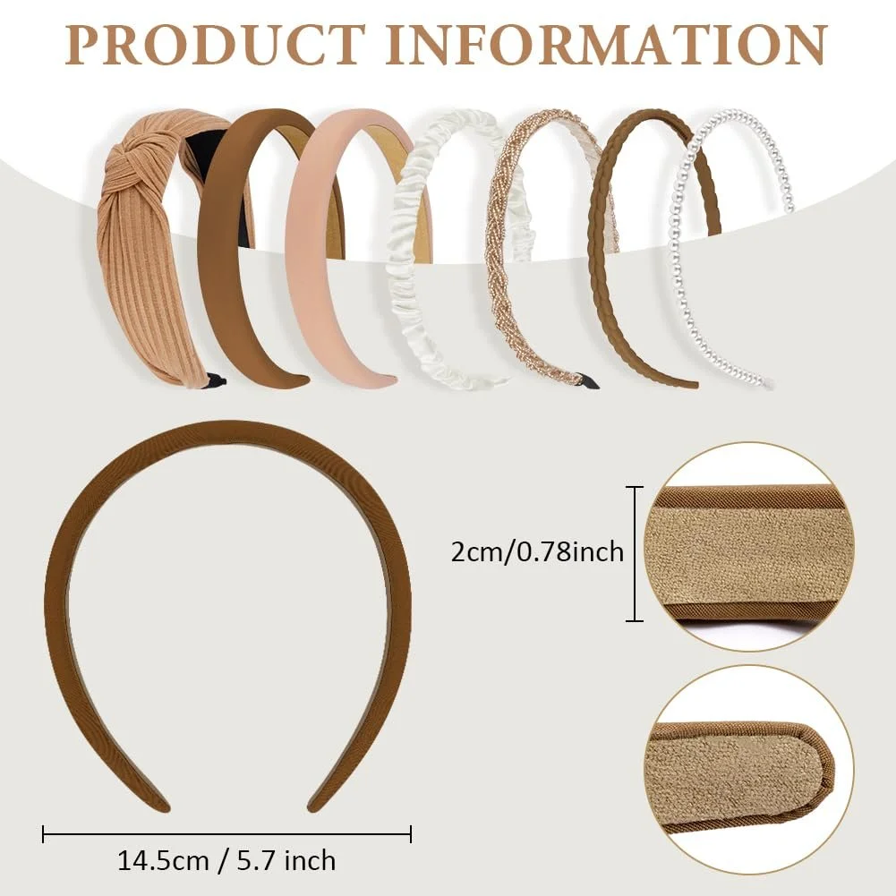 Вінтажний обруч для волосся LOPHE для жінок, фото №2