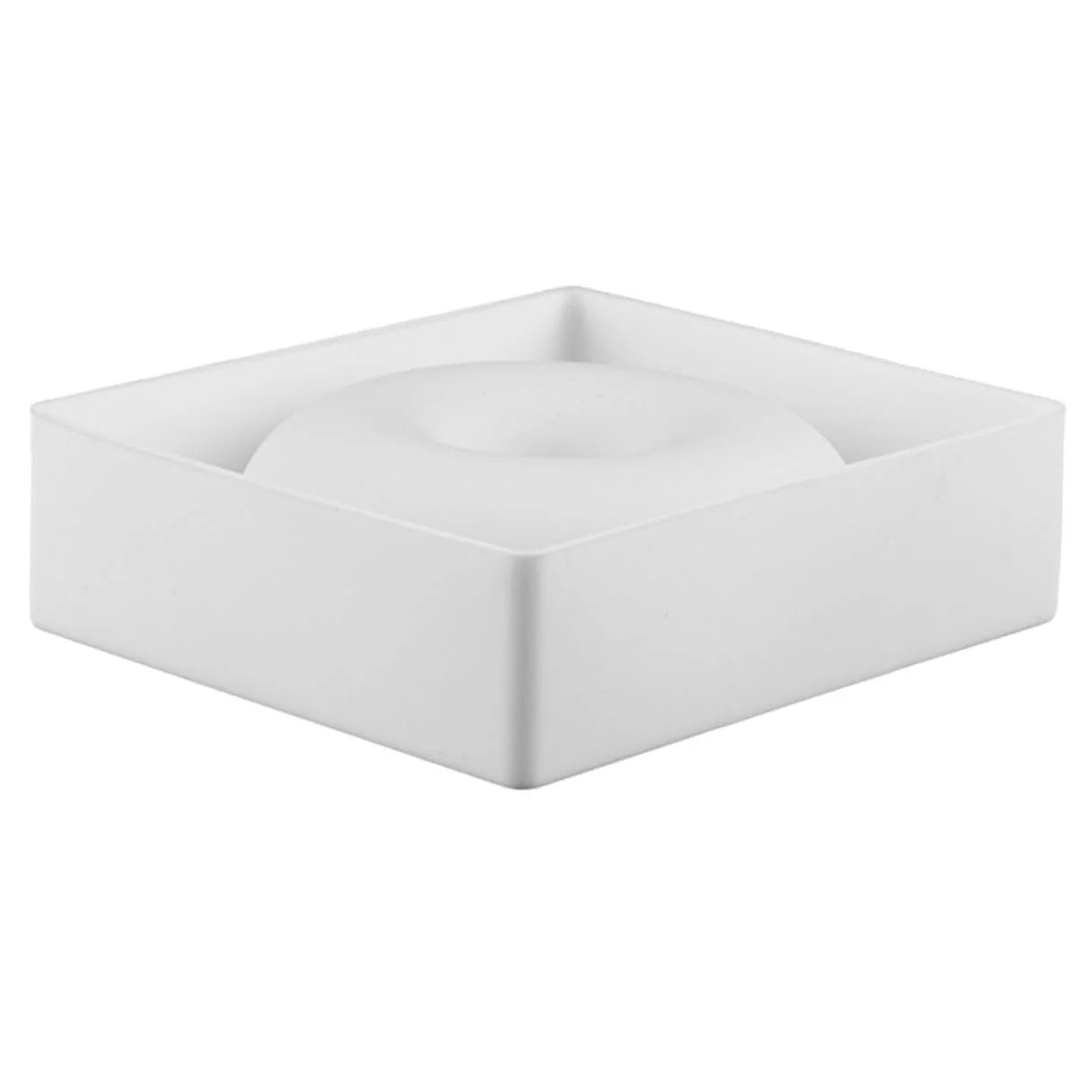 Силиконовая форма для пончиков 2 штуки экологичная антипригарная термостойкая Белая, фото №5