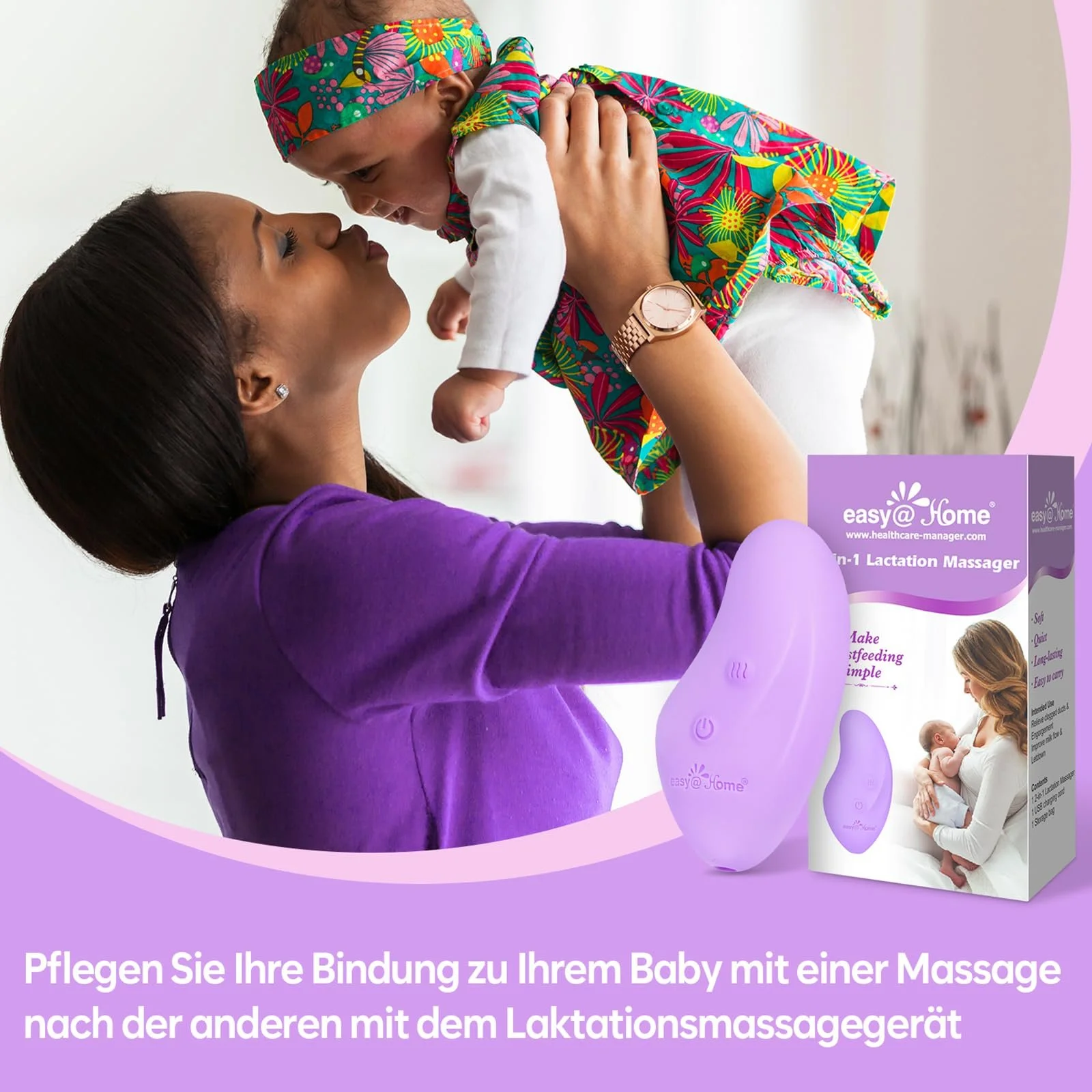 Массажер и молокоотсос для груди электрический Easy@Home 2-в-1 с вибрацией и нагреванием., фото №9 Массажер и молокоотсос для груди электрический Easy@Home 2-в-1 с вибрацией и нагреванием., фото №9